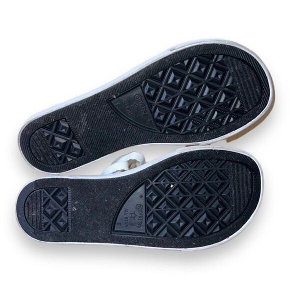 Converse Chuck Taylor CT Gladiator Hi White /Gold 547243F Women's 6 - Picture 8 of 11